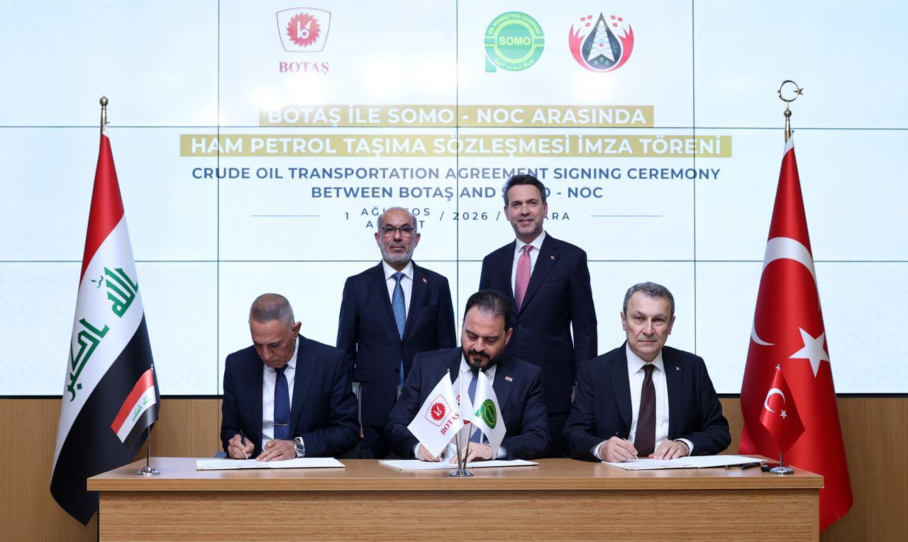 Türkiye and Iraq extend crude oil pipeline transport agreement